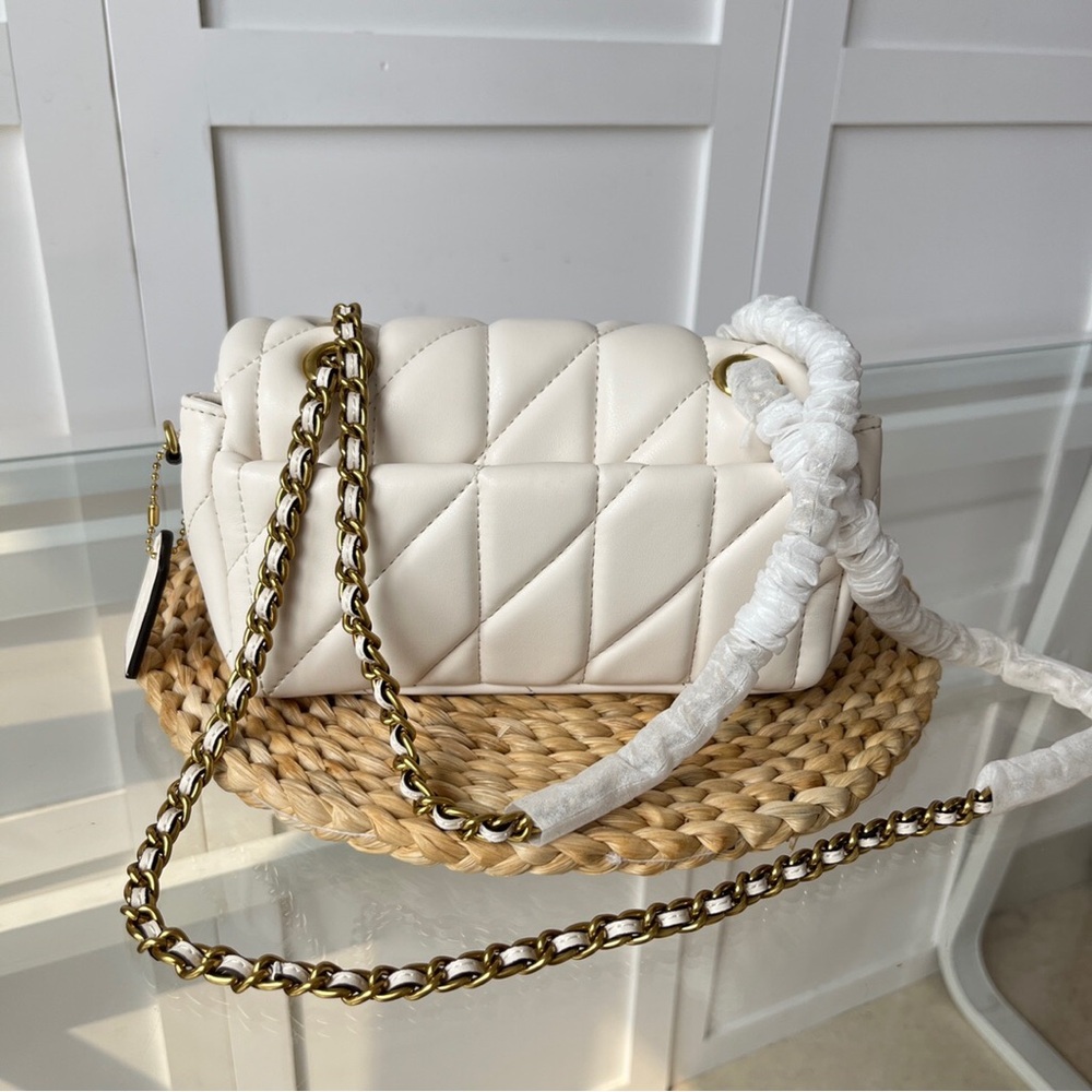 Coach bag, white color